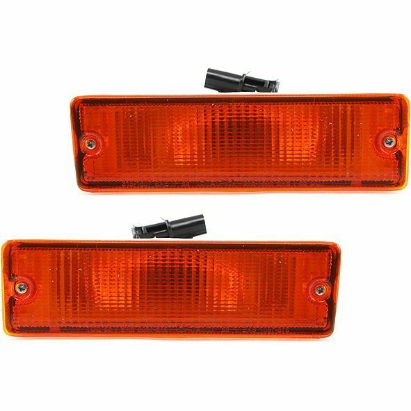 New Set Of 2 Fits NISSAN D21 PICKUP 1986-1987 Left & Right Signal Lamp Assembly