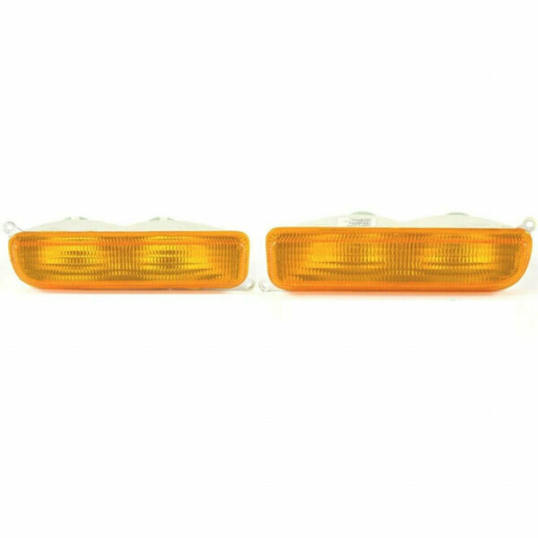 New Set Of 2 Fits JEEP CHEROKEE 1997-01 LH & RH Side Signal Lamp Lens & Housing