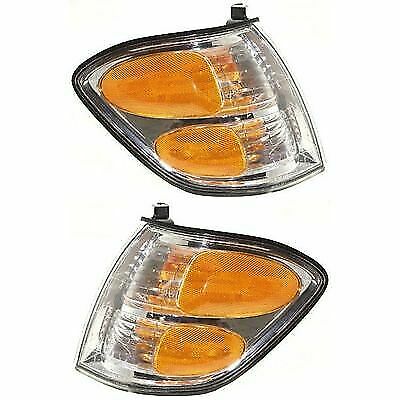 New Set Of 2 Fits TOYOTA SEQUOIA 2001-04 Left & Right Side Signal Lamp Assembly