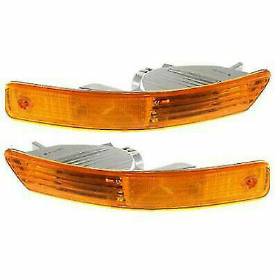 New Set Of 2 Fits ACURA INTEGRA 1998-01 LH & RH Side Signal Lamp Lens & Housing