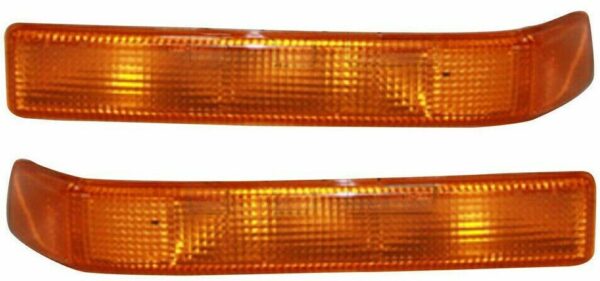 New Set Of 2 Fits CHEVROLET BLAZER 98-05 L & R Side Signal Lamp Lens & Housing