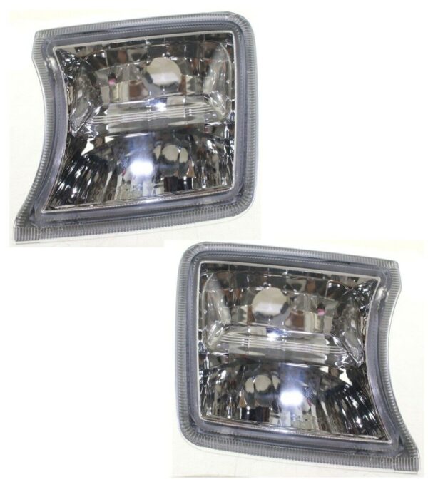 New Set Of 2 Fits TOYOTA PRIUS 2010-11 LH & RH Side Signal Lamp Lens & Housing