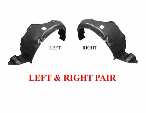 New Set of 2 Fits HYUNDAI SONATA 2011-2014 Front Left & Right Side Fender Liner