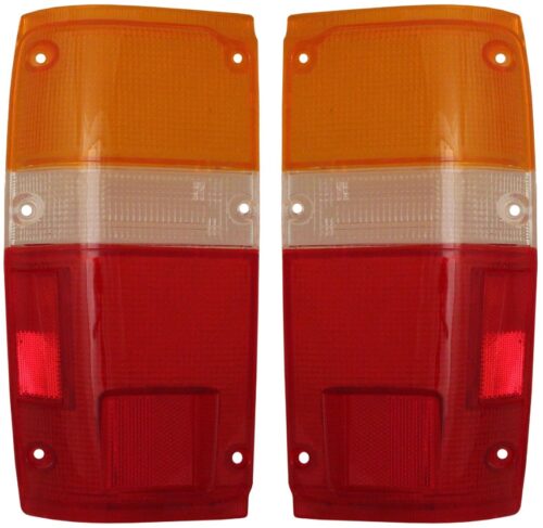 New Set Of 2 Fits TOYOTA 4RUNNER 1984-89 Tail Lamp Driver & Passrnger Side Lens