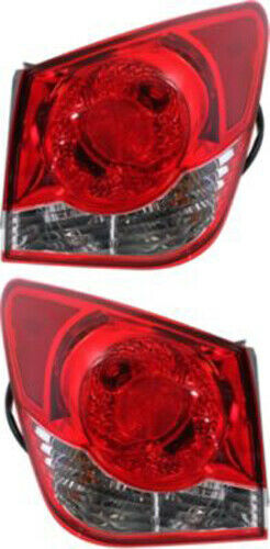 New Set Of 2 Fits CHEVROLET CRUZE 2011-15 Tail Lamp LH & RH Side Outer Assembly