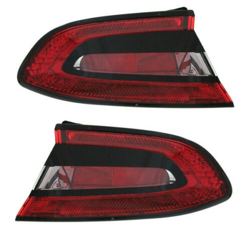 New Set Of 2 Fits DODGE DART 2013-16 Tail Lamp Left & Right Side Outer Assembly