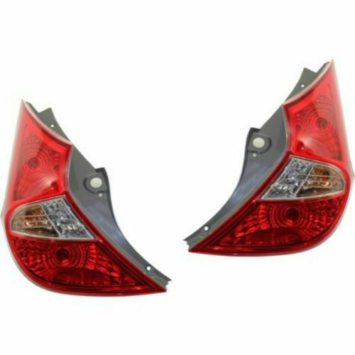 New Set Of 2 Fits HYUNDAI ACCENT 2012-2017 Tail Lamp Left & Right Side Assembly