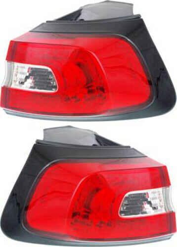 New Set Of 2 Fits JEEP CHEROKEE 2014-2018 Tail Lamp LH & RH Side Outer Assembly