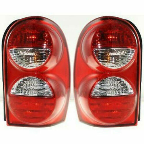 New Set Of 2 Fits JEEP LIBERTY 05-07 Tail Lamp Driver & Passenger Side Assembly