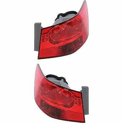 New Set Of 2 Fits KIA FORTE 2010-13 Tail Lamp Left & Right Side Outer Assembly