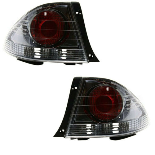 New Set Of 2 Fits LEXUS IS300 01-01 Tail Lamp LH & RH Side Outer Lens & Housing