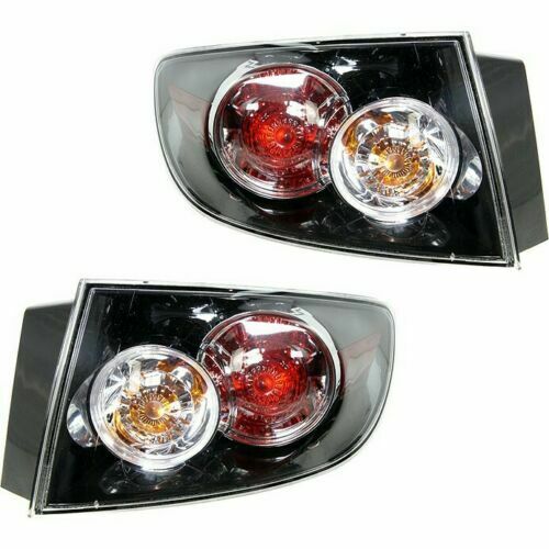 New Set Of 2 Fits MAZDA 3 2007-09 Tail Lamp Driver & Passenger Side Assembly