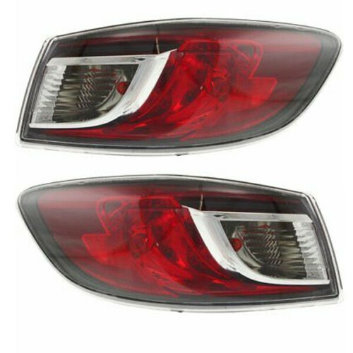 New Set Of 2 Fits MAZDA 3 2010-2013 Tail Lamp Left & Right Side Outer Assembly