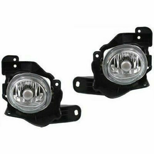 New Set Of 2 Fits MAZDA 3 2010-2013 Front Passenger & Driver Side Fog Lamp Assy