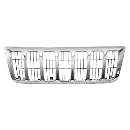 New Fits JEEP GRAND CHEROKEE 1999-03 Front Side Grille CHR W/O Inserts CH1200221