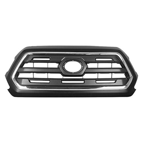 New Fits TOYOTA TACOMA 2016-2017 Front Side Upper Grille Painted Black TO1200408