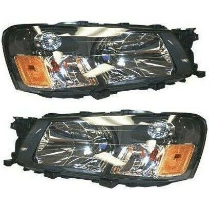 New Set of 2 Fits SUBARU FORESTER 2003-04 Left & Right Side Headlight Assembly