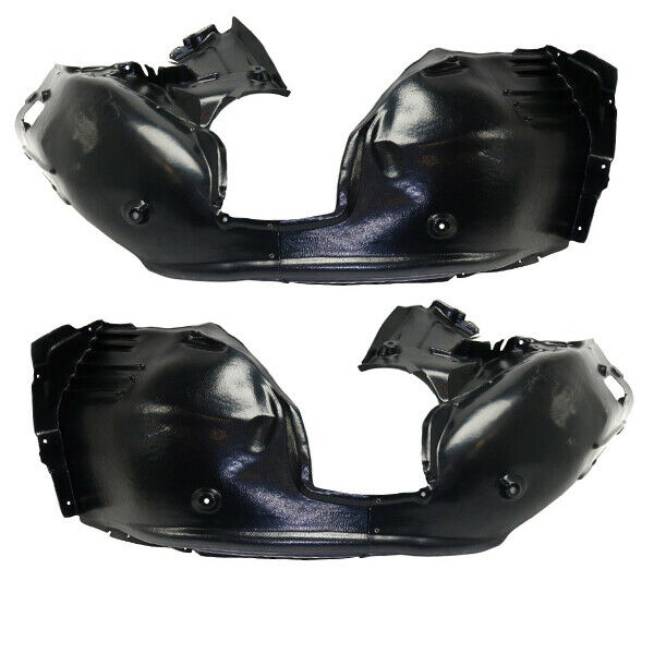 New Set of 2 Fits BMW 5-S 2008-2010 Front Left & Right Side Inner Fender Liner