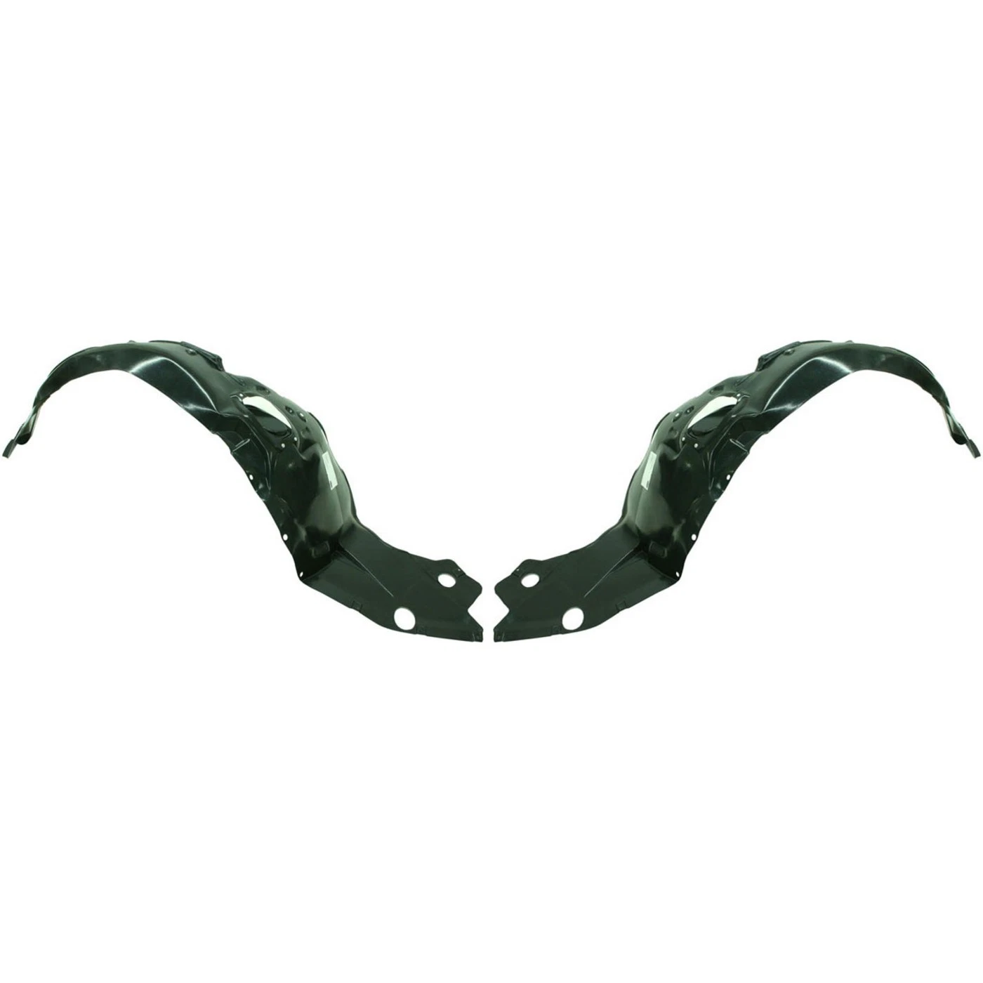 s-l1600-13.webp New Set Of 2 Fits LINCOLN MKZ 2007-2012 Front Right Side Inner Fender Liner FO1250136, FO1251136, 6E5Z16103A, 6E5Z16102A - Image 1