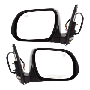 New Set Of 2 Fits For TOYOTA 4RUNNER 2010, 2011, 2012, 2013 Front Right & Left Side Mirror