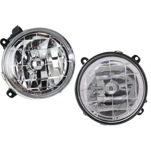 New Set Of 2 Fits For SUBARU IMPREZA 2002-2003 Front Right & Left Side Fog Light Assembly SU2592106, SU2593106