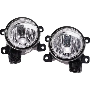 New Set Of 2 Fits For HONDA ACCORD 2013-2015 Right & Left Side Fog Light Assembly HO2592136, HO2593136
